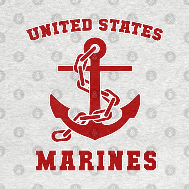 United States Marines Anchor by Jarecrow 